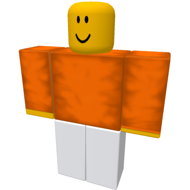 orange long sleeved shirt - Brick Hill